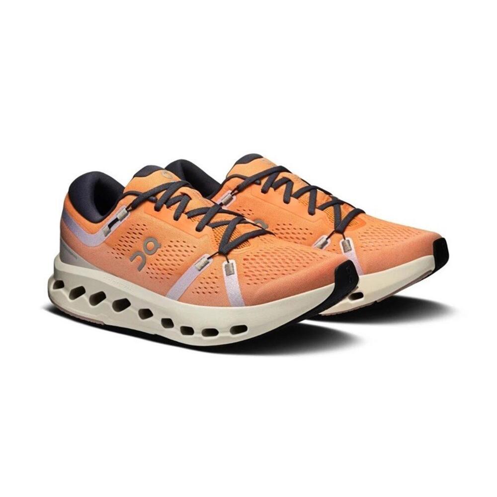 On Cloudsurfer 2 3MF10123126 Sneaker Mens 8 Tangerine Ivory Running Shoes 11.5 - Picture 4 of 10
